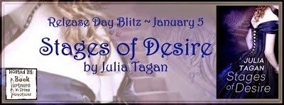 Release Day Blitz ‘Stages of Desire’ by Julia Tagan