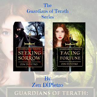 Promo the Guardians of Terath Series by Zen DiPietro