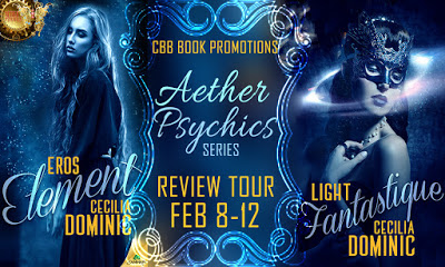 Review Tour Aether Psychics series by Cecilia Dominic