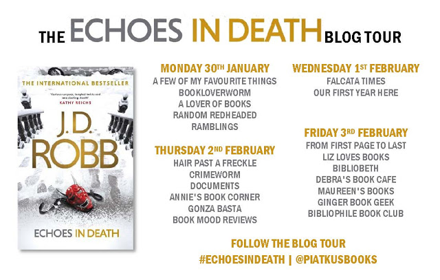 Blog Tour ‘Echoes in Death’ by J.D. Robb